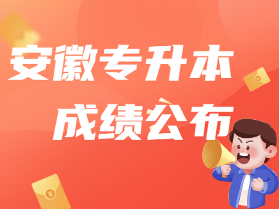 宿州学院专升本专业课成绩公布