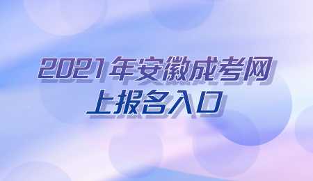 2021年安徽成考网上报名入口.png