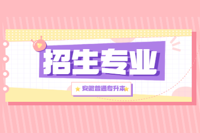 2022年合肥城市学院普通专升本拟招生专业及预报计划