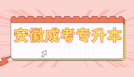 安徽成考专升本