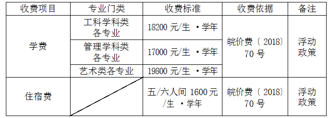 合肥城市学院专升本招生简章