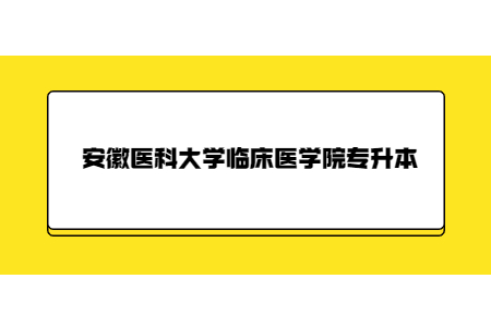 安徽医科大学临床医学院专升本.jpg